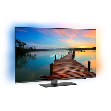 Philips The One 43PUS8818/12, LED televízió 108 cm (43 hüvelyk), sötétszürke, UltraHD/4K, WLAN, Ambilight, Dolby Vision, HDR, 120 Hz-es panel