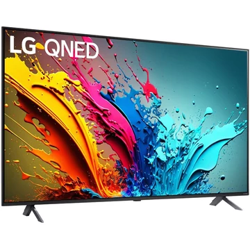 LG 50QNED85T6A, LED televízió 125,8 cm (50 hüvelyk), fekete, UltraHD/4K, HDR10, hármas tuner, AI processzor, 120 Hz-es panel