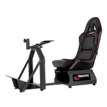 TrackTime Game Seat TT3055, Sim Rig fekete