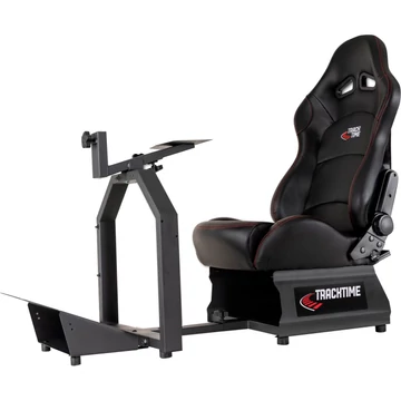 RaceRoom TracKTime játékülés TT3033, Sim Rig fekete