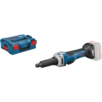 Bosch akkus egyenes köszörű GGS 18V-23 PLC Professional solo, 18 volt kék/fekete, akkumulátor és töltő nélkül, L-BOXX-ban