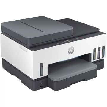 HP Smart Tank 7605, többfunkciós nyomtató szürke/fehér, USB, LAN, WLAN, Bluetooth