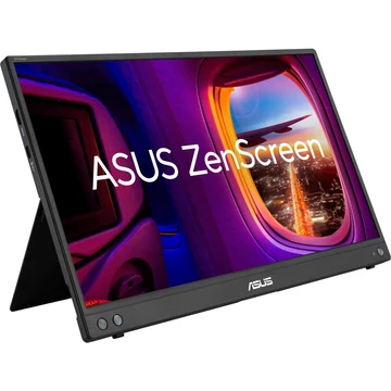 ASUS ZenScreen MB16AHV, LED monitor 39,6 cm (15,6 hüvelyk), fekete, FullHD, IPS, USB-C, mini HDMI