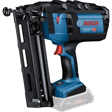 Bosch akkus faszegező GNH 18V-64 Professional szóló, 18 voltos kék/fekete, akkumulátor és töltő nélkül