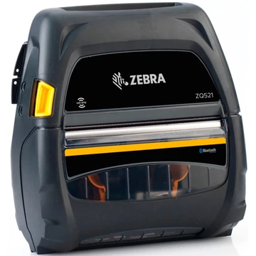 Zebra ZQ521, címkenyomtató fekete, WLAN, Bluetooth 203 dpi