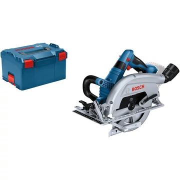 Bosch akkus körfűrész BITURBO GKS 18V-70 L Professional solo kék/fekete, akkumulátor és töltő nélkül, L-BOXX-ban