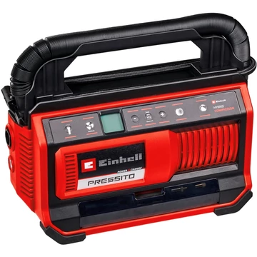 Einhell hibrid kompresszor PRESSITO 18/25 hibrid, 18V / 220V piros/fekete, akkumulátor és töltő nélkül