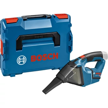 Bosch GAS 12V / 10.8V-LI Professional, kézi porszívó kék, L-BOXX 102, akkumulátor és töltő nélkül