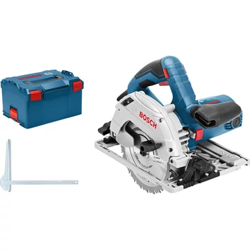 Bosch kézi körfűrész GKS 55+ GCE Professional kék, 1350 watt, L-BOXX 238 kivitelben