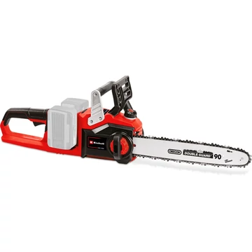 Einhell Professional akkumulátoros láncfűrész GE-LC 36/35 Li - Solo, 36V (2x18V), elektromos láncfűrész piros/fekete, akkumulátor és töltő nélkül