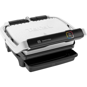 Tefal Optigrill Elite GC750D, kontakt grill ezüst/fekete, 2000 watt