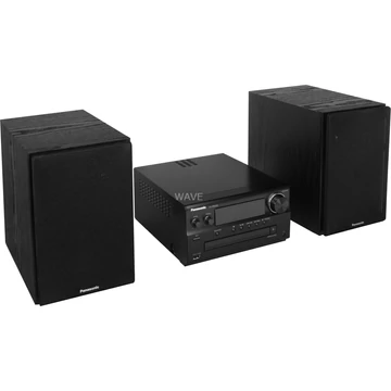 Panasonic SC-PMX94EG-K, kompakt rendszer fekete, Bluetooth, rádió, CD