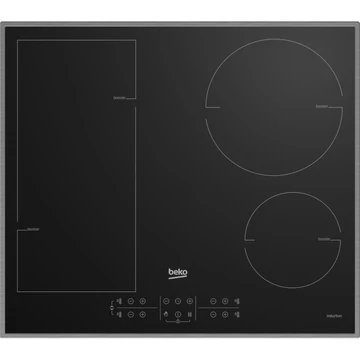 BEKO HII 64200 FMTX, önellátó főzőlap fekete/rozsdamentes acél