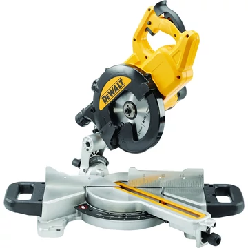 DEWALT panelfűrész DWS773, 216 mm, kereszt- és gérfűrész sárga/fekete, 1300 watt