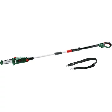 Bosch UniversalChainPole 18 solo, 18V, rúdvágó zöld/fekete, akkumulátor és töltő nélkül, POWER FOR ALLIANCE