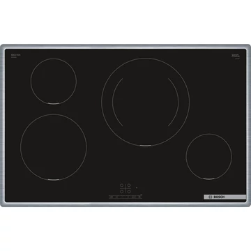 Bosch PIE845BB5E Series 4, önellátó főzőlap fekete/rozsdamentes acél