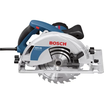 Bosch kézi körfűrész GKS 85 Professional kék/fekete, 2200 watt