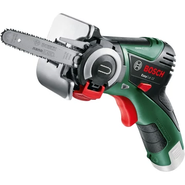 Bosch akkus fűrész NanoBlade EasyCut 12 solo, 12 volt, láncfűrész zöld/fekete, akkumulátor és töltő nélkül