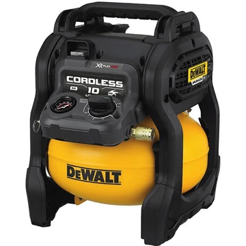 DEWALT akkumulátorkompresszor DCC1054N 54V XR FLEXVOLT fekete/sárga, akkumulátor és töltő nélkül