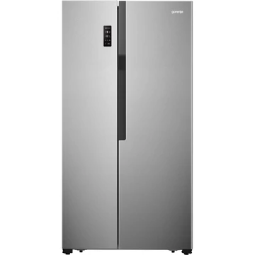 gorenje NRS918EMX, egymás melletti rozsdamentes acél