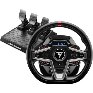 Thrustmaster T-248, kormánykerék fekete/ezüst, PlayStation 5, PlayStation 4, PC