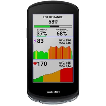 Garmin Edge 1040, kerékpáros komputer fekete