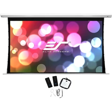 EliteScreens Saker Tab Tension, motoros képernyő 110&quot;, 16:9, MaxWhite FG