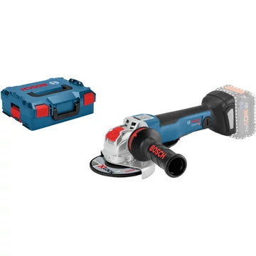 Bosch X-LOCK sarokcsiszoló GWX 18V-10 PC Professional kék/fekete, akkumulátor és töltő nélkül, L-BOXX-ban