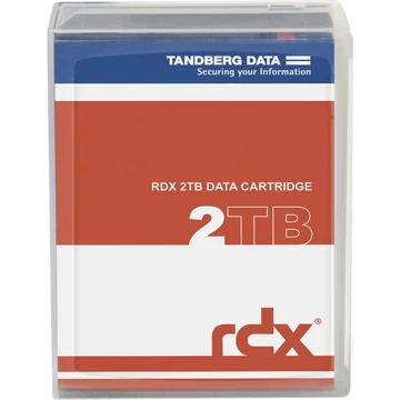 Tandberg RDX Cartridge 2,0 TB, cserélhető lemezes adathordozó