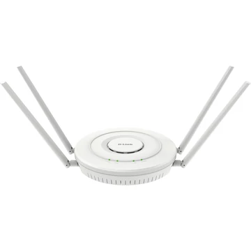 D-Link DWL-6610APE, kétsávos hozzáférési pont, 2,4 GHz és 5 GHz, vezeték nélküli AC 1200