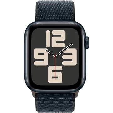 Apple Watch SE (2023) (sötétkék/sötétkék, 44 mm, Sport Loop, alumínium, cellás)