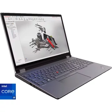 Lenovo ThinkPad P16 G2 (21FA0034GE) (szürke/fekete, Windows 11 Pro 64 bites, 40,6 cm-es (16 hüvelykes) és 60 Hz-es kijelző, 2 TB SSD)