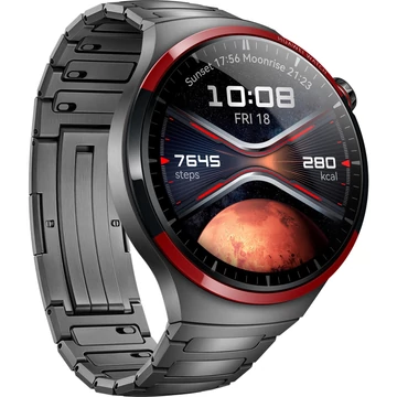 Huawei Watch 4 Pro Space Edition (Medes-L19MN) (sötétszürke, titán szíj, titánötvözet ház)