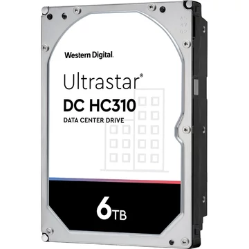 WD Ultrastar DC HC310 6 TB, merevlemez SATA 6 Gb/s, 3,5&quot;