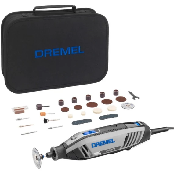 Dremel többfunkciós szerszám 4250-35 szürke, 175 watt, 35 részes tartozékok, puha táska