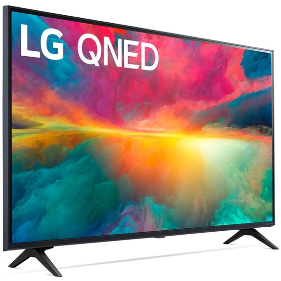 LG 43QNED756RA, LED televízió 108 cm (43 hüvelyk), fekete, UltraHD/4K, QNED, WLAN, LAN, Bluetooth, HDR10, hármas tuner