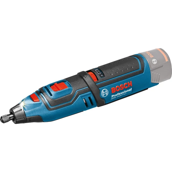 Bosch akkus forgószerszám GRO 12V-35 solo Professional, 12 voltos, többfunkciós kék/fekete szerszám, akkumulátor és töltő nélkül