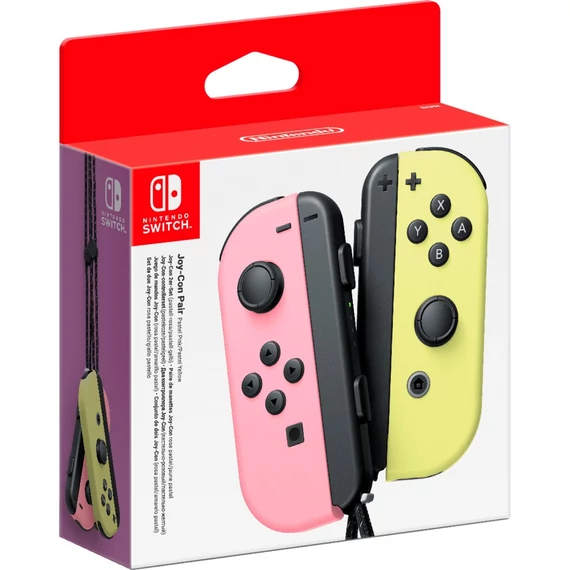 Nintendo Joy-Con 2 darabos készlet, mozgásvezérlő rózsaszín/világossárga