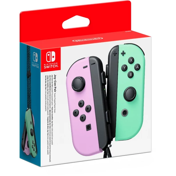 Nintendo Joy-Con 2 darabos készlet, mozgásvezérlő világoslila/világoszöld