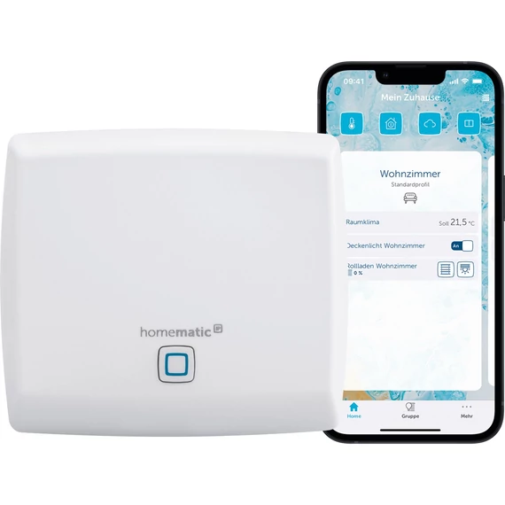 Homematic IP Smart Home Access Point (HMIP-HAP), fehér központi egység