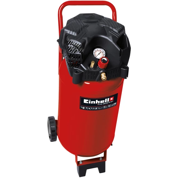 Einhell kompresszor TC-AC 240/50/10 OF piros/fekete, 1500 watt