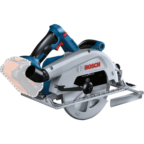 Bosch akkus körfűrész BITURBO GKS 18V-68 C Professional solo kék/fekete, akkumulátor és töltő nélkül