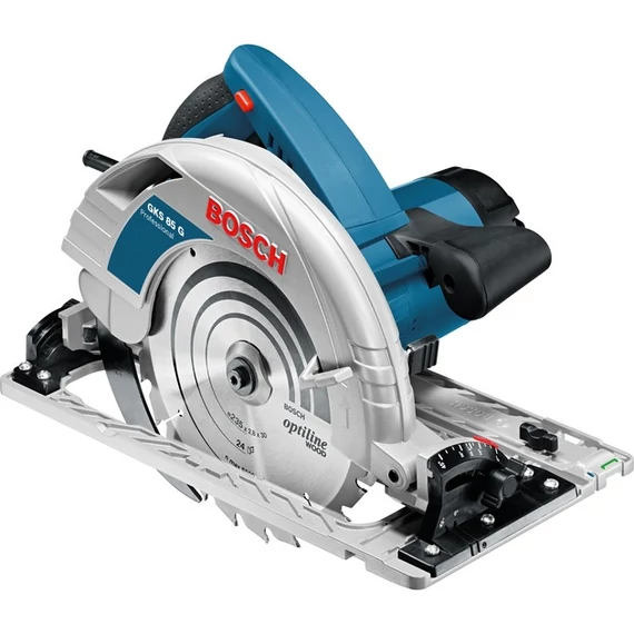 Bosch kézi körfűrész GKS 85 G Professional kék, 2200 watt