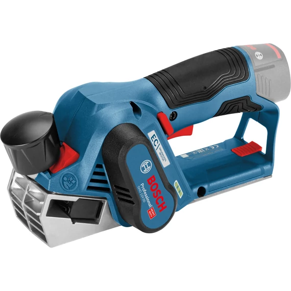 Bosch akkus gyalu GHO 12V-20 Professional solo, elektromos gyalu kék/fekete, akkumulátor és töltő nélkül