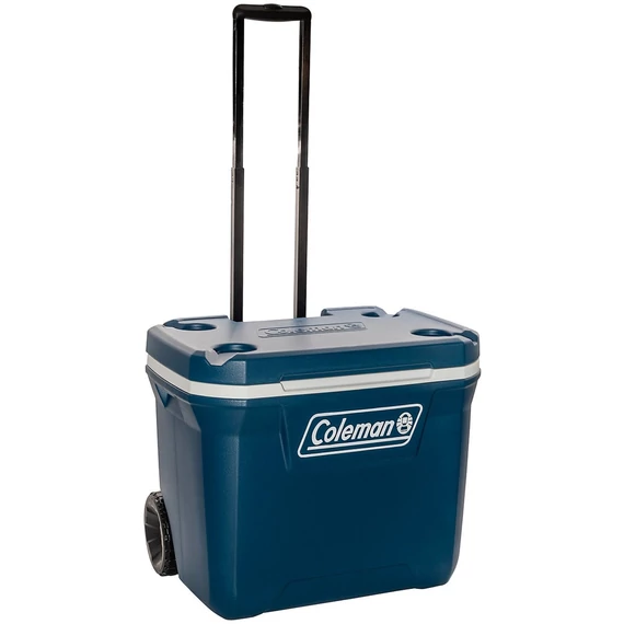 Coleman 50QT Xtreme Kerekes, hűtődoboz kék/fehér