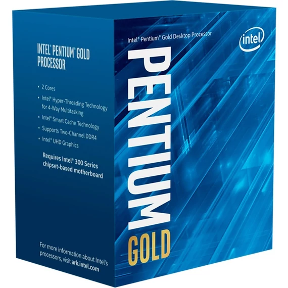 Intel Pentium® Gold G6500 (dobozos verzió)