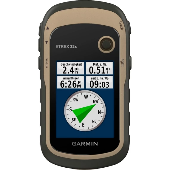 Garmin eTrex 32x (fekete/bézs, Európa)