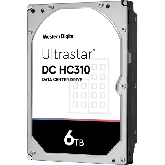 WD Ultrastar DC HC310 6 TB, merevlemez SATA 6 Gb/s, 3,5